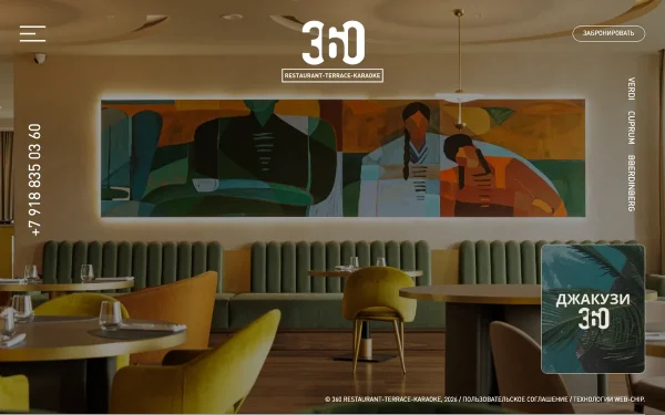 Сайт 360 ресторан