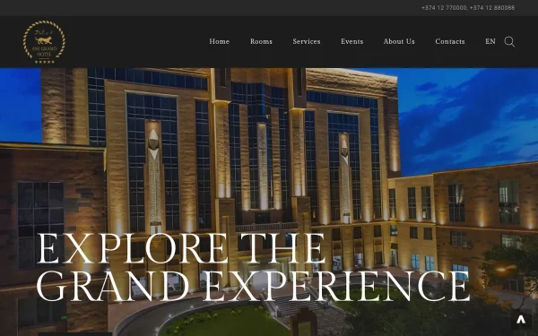 Сайт Ani Grand Hotel