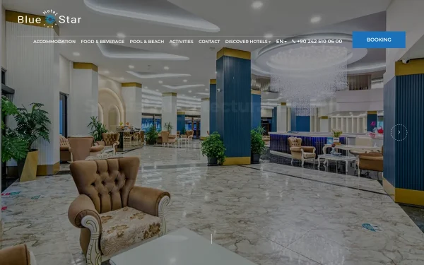 Сайт Blue Star