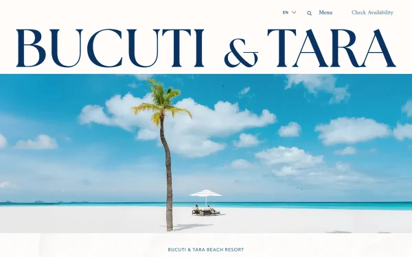 Сайт Bucuti & Tara Beach Resort