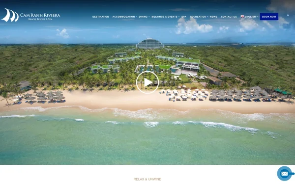Сайт Cam Ranh Riviera Beach Resort & Spa