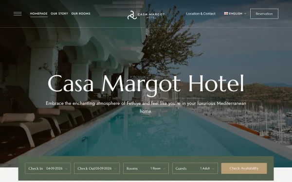 Сайт Casa Margot Hotel