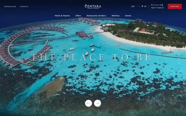 Сайт Centara Mirage Resort Mui Ne