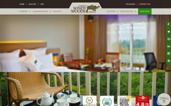 Сайт Chandys Windy Woods