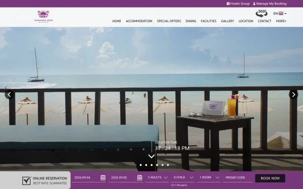 Сайт Chaweng Cove Beach Resort