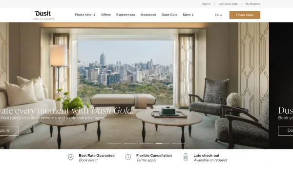 Сайт Dusit Thani Pattaya