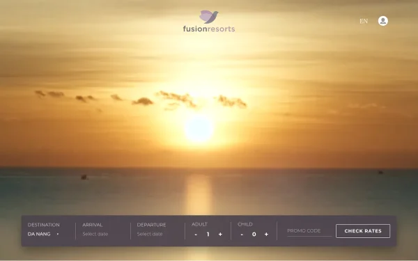 Сайт Fusion Resort Cam Ranh