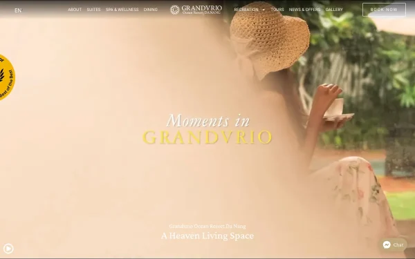 Сайт Grandvrio Ocean Resort
