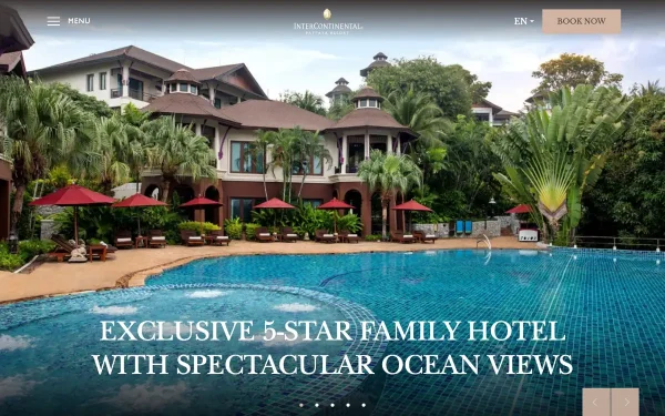 Сайт InterContinental Pattaya Resort