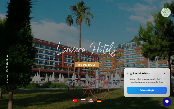Сайт Lonicera Premium