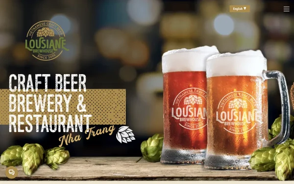 Сайт Louisiane Brewhouse