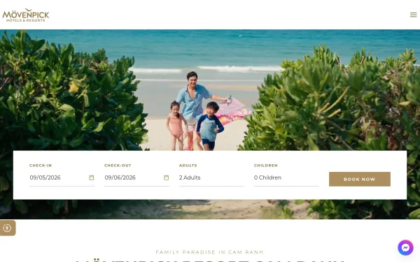 Сайт Mövenpick Resort Cam Ranh