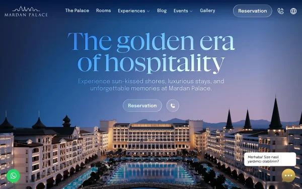 Сайт Mardan Palace