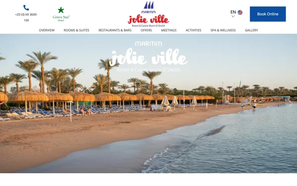 Сайт Maritim Jolie Ville