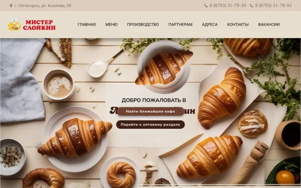 Сайт Мистер Слойкин