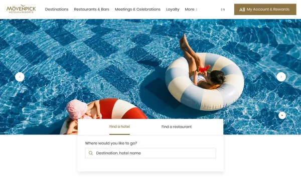Сайт Movenpick Waterpark Resort & Spa Soma Bay