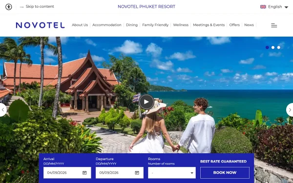 Сайт Novotel Phuket Resort
