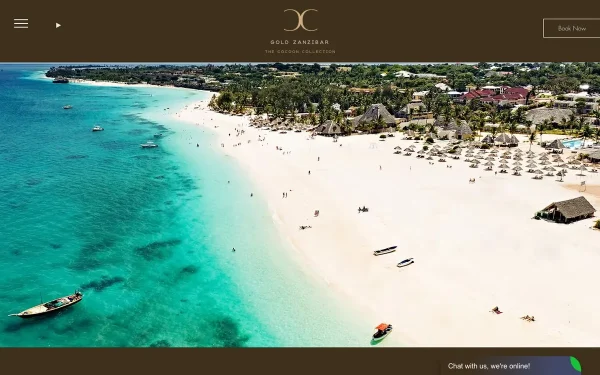 Сайт Отель Gold Zanzibar Beach House and SPA