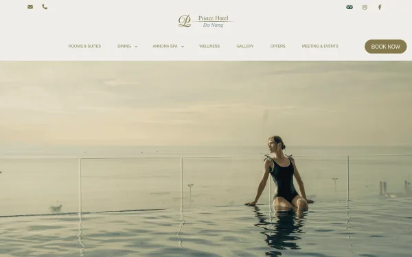 Сайт Prince Hotel Da Nang