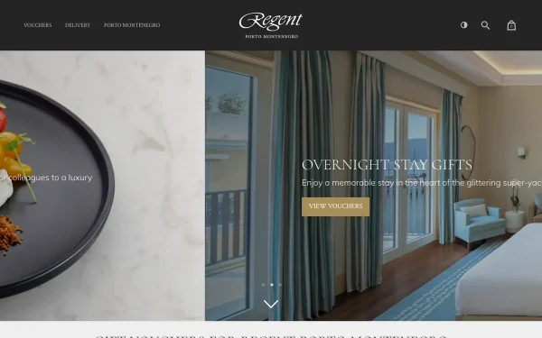 Сайт Regent Porto Montenegro