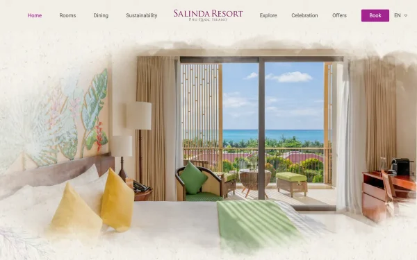 Сайт Salinda Resort Phu Quoc