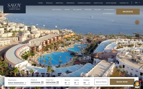 Сайт SAVOY SHARM EL SHEIKH