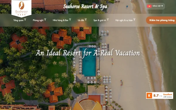 Сайт Seahorse Resort & Spa