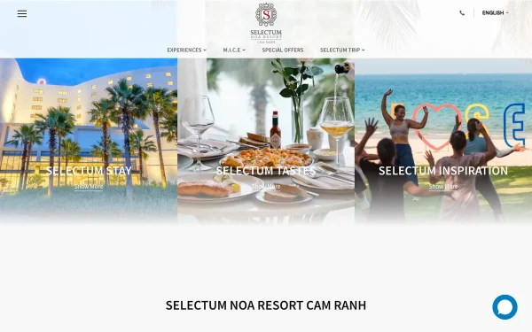 Сайт Selectum Noa Resort Cam Ranh