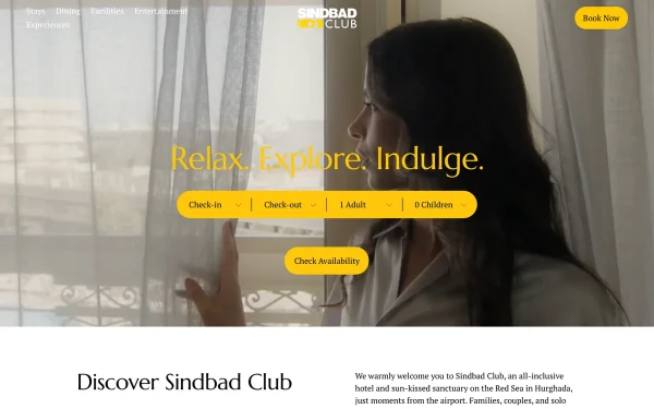 Сайт Sindbad Club