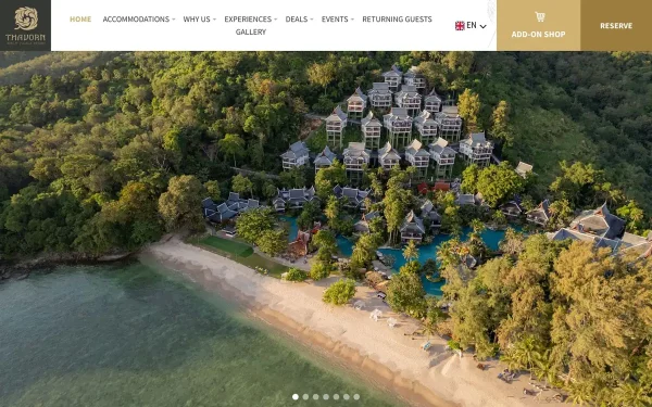 Сайт Thavorn Beach Village Resort & Spa