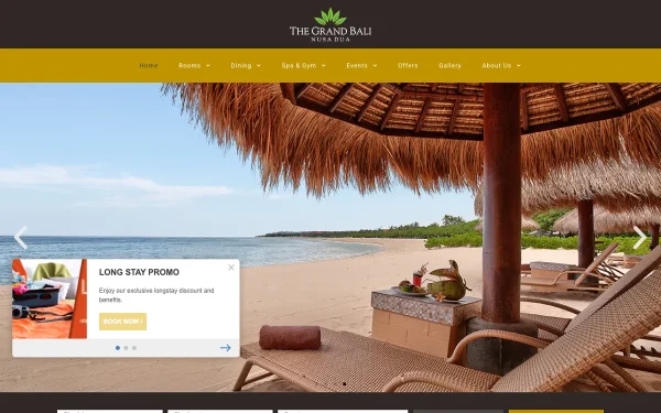 Сайт THE GRAND BALI NUSA DUA