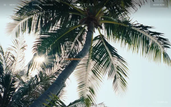 Сайт VELAA PRIVATE ISLAND
