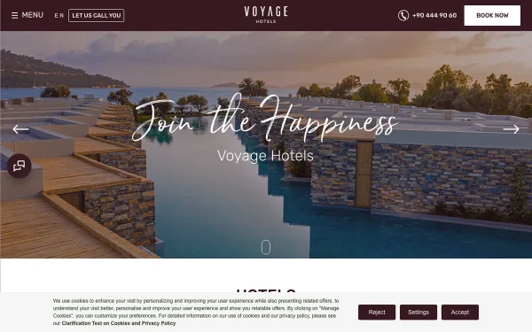 Сайт Voyage Belek